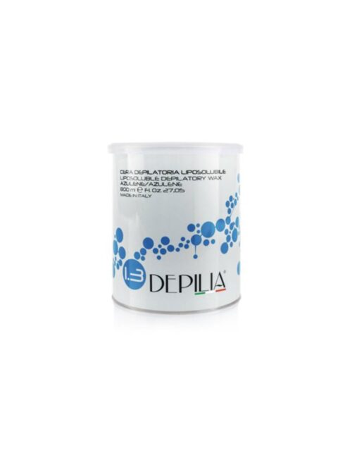 Depilia Κερί Αποτρίχωσης Δοχείο Αζουλένιο 800ml