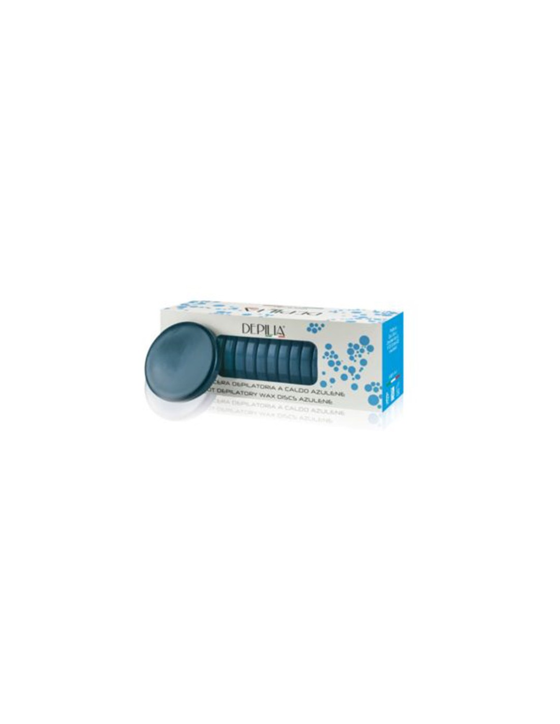 Depilia Κερί Αποτρίχωσης Σε Δίσκους Αζουλένιο 400ml