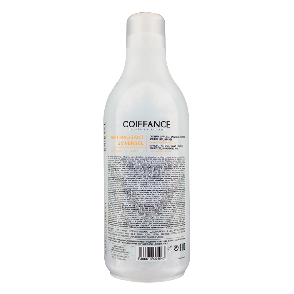 Coiffance Cristal Εξουδετερωτικό 1000ml