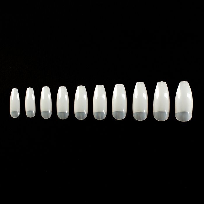 Trendy Νύχια Tips Κασετίνα Ballet Half Cover Φυσικό NTS-55 100τεμ.
