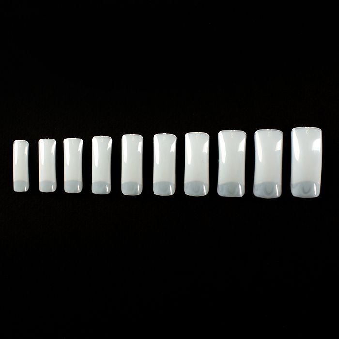 Trendy Νύχια Tips Κασετίνα Square Φυσικό B#2 100τεμ.