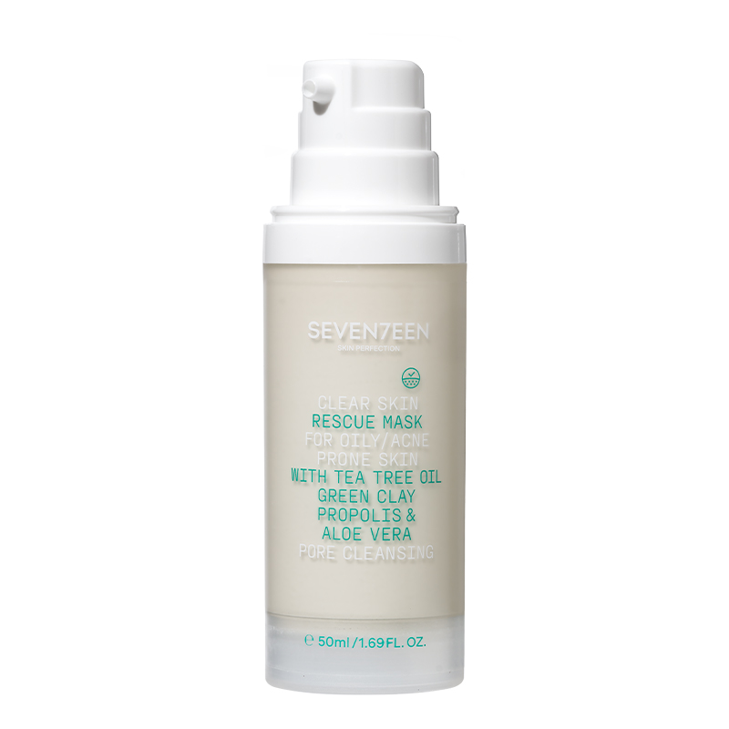 Seventeen Clear Skin Rescue Mask 50ml - Μάσκα Προσώπου Για Λιπαρές Με Τάση Ακμής Επιδερμίδες - Image 3