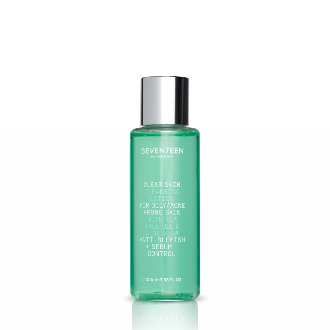 Seventeen Clear Skin Cleansing Lotion Travel Size 100ml – Σμηγματορρυθμιστική Λοσιόν Προσώπου Για Λιπαρές Επιδερμίδες
