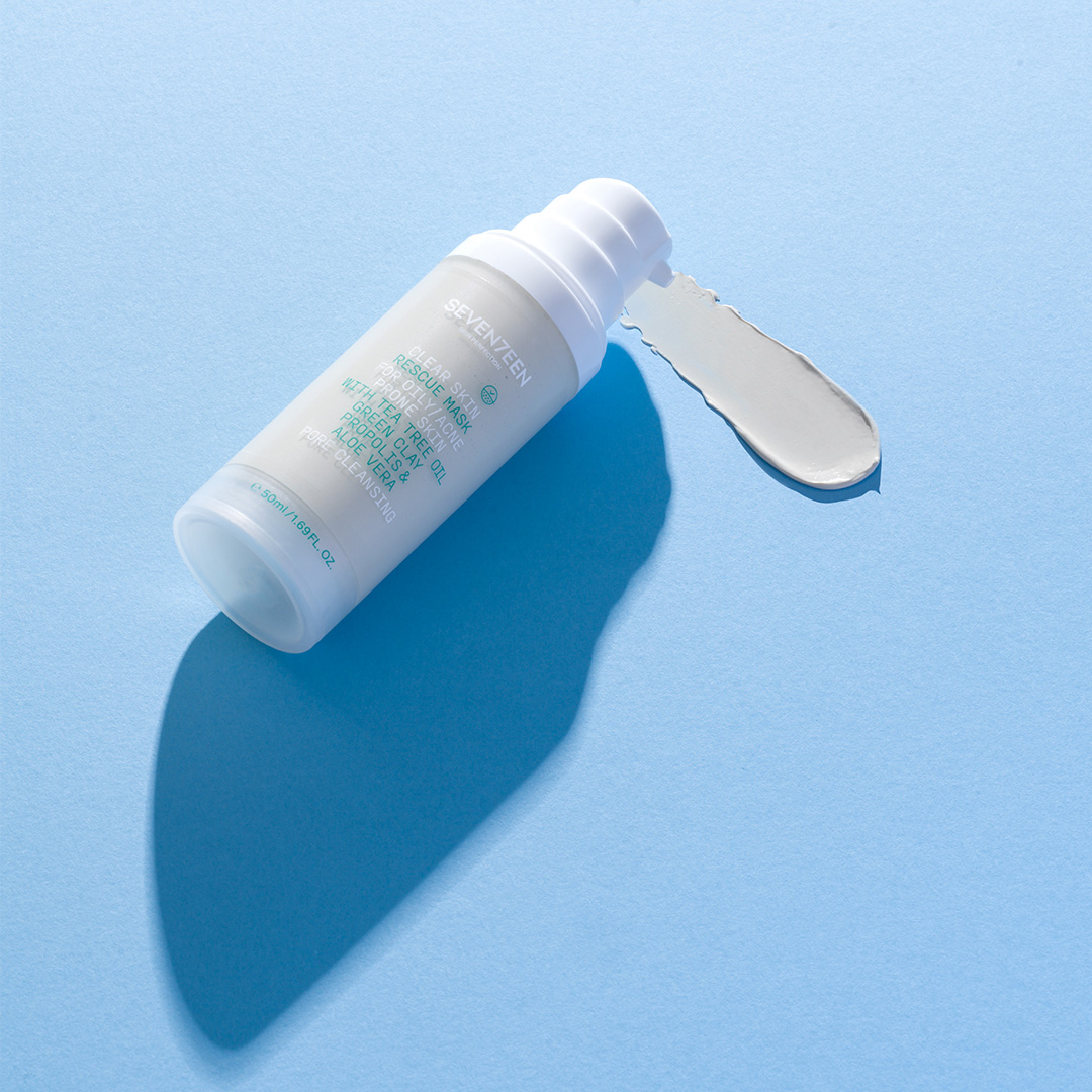 Seventeen Clear Skin Rescue Mask 50ml - Μάσκα Προσώπου Για Λιπαρές Με Τάση Ακμής Επιδερμίδες - Image 4