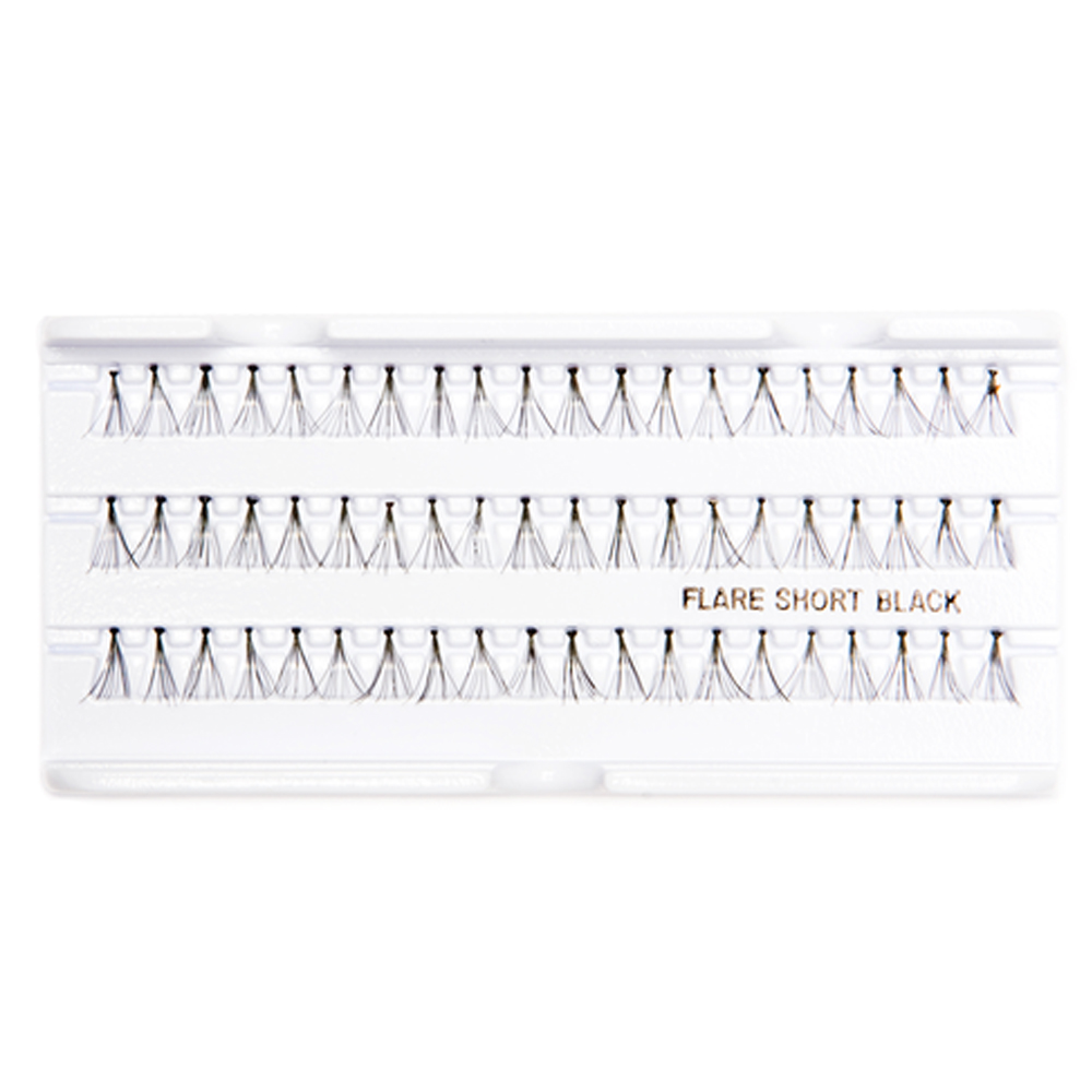 La Charme Τουφάκια Βλεφαρίδων Flare Short Black 10mm