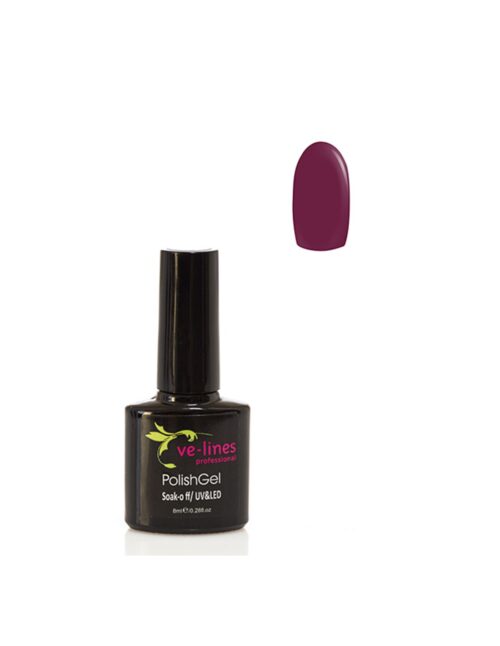 Ve-lines Ημιμόνιμο Βερνίκι Deep Purple 266 8ml