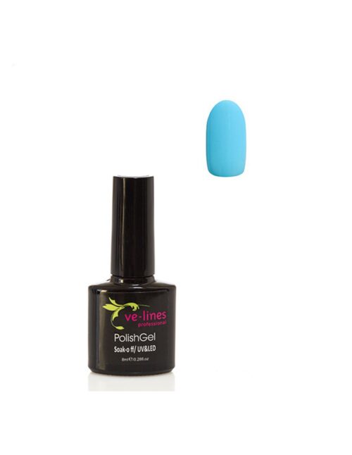 Ve-lines Ημιμόνιμο Βερνίκι Deep Light Blue 996 8ml