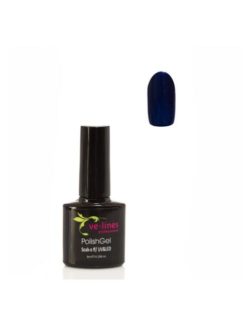 Ve-lines Ημιμόνιμο Βερνίκι Deep Blue 1548 8ml