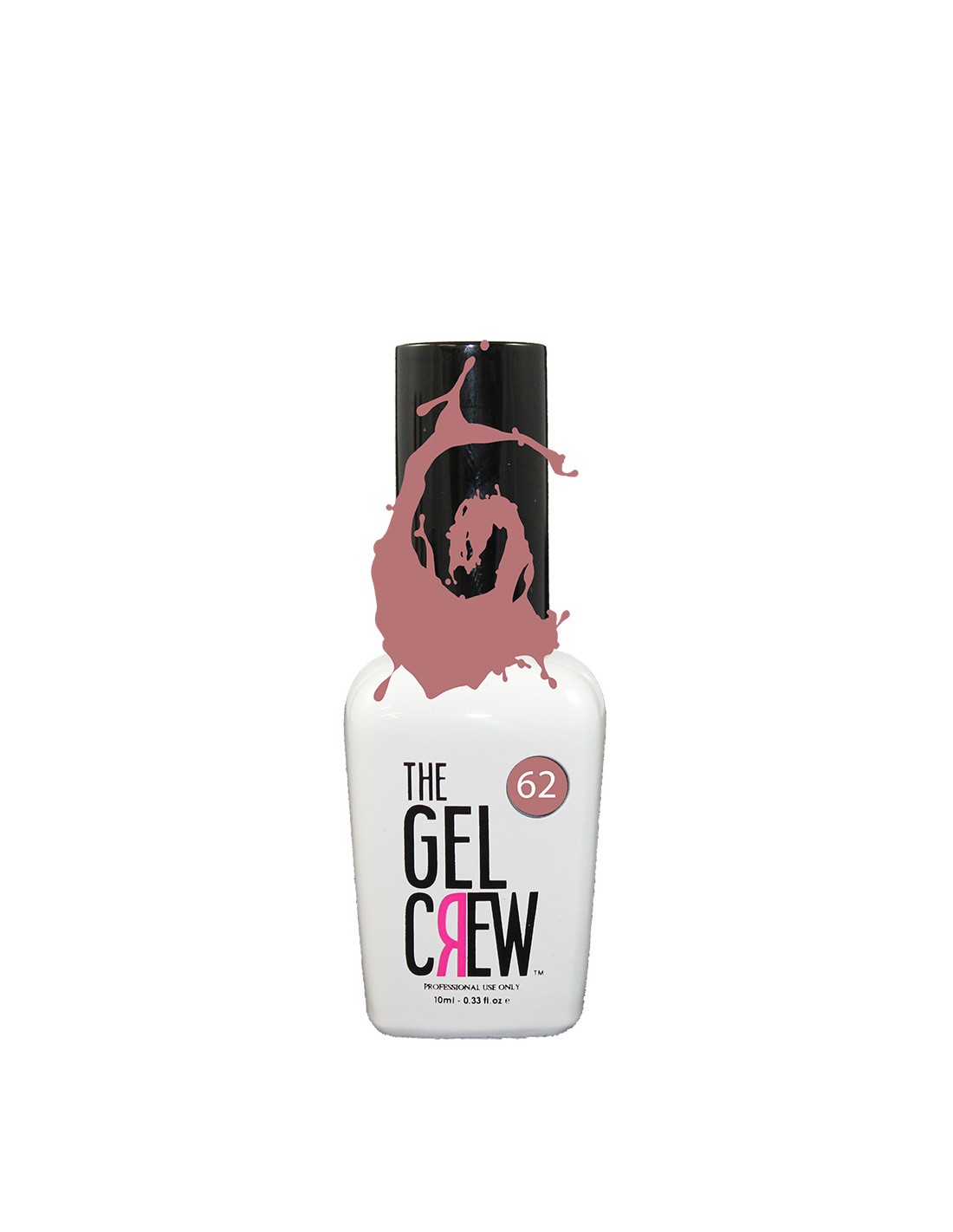 The Gel Crew Ημιμόνιμο Βερνίκι Dark Pink 62 11ml