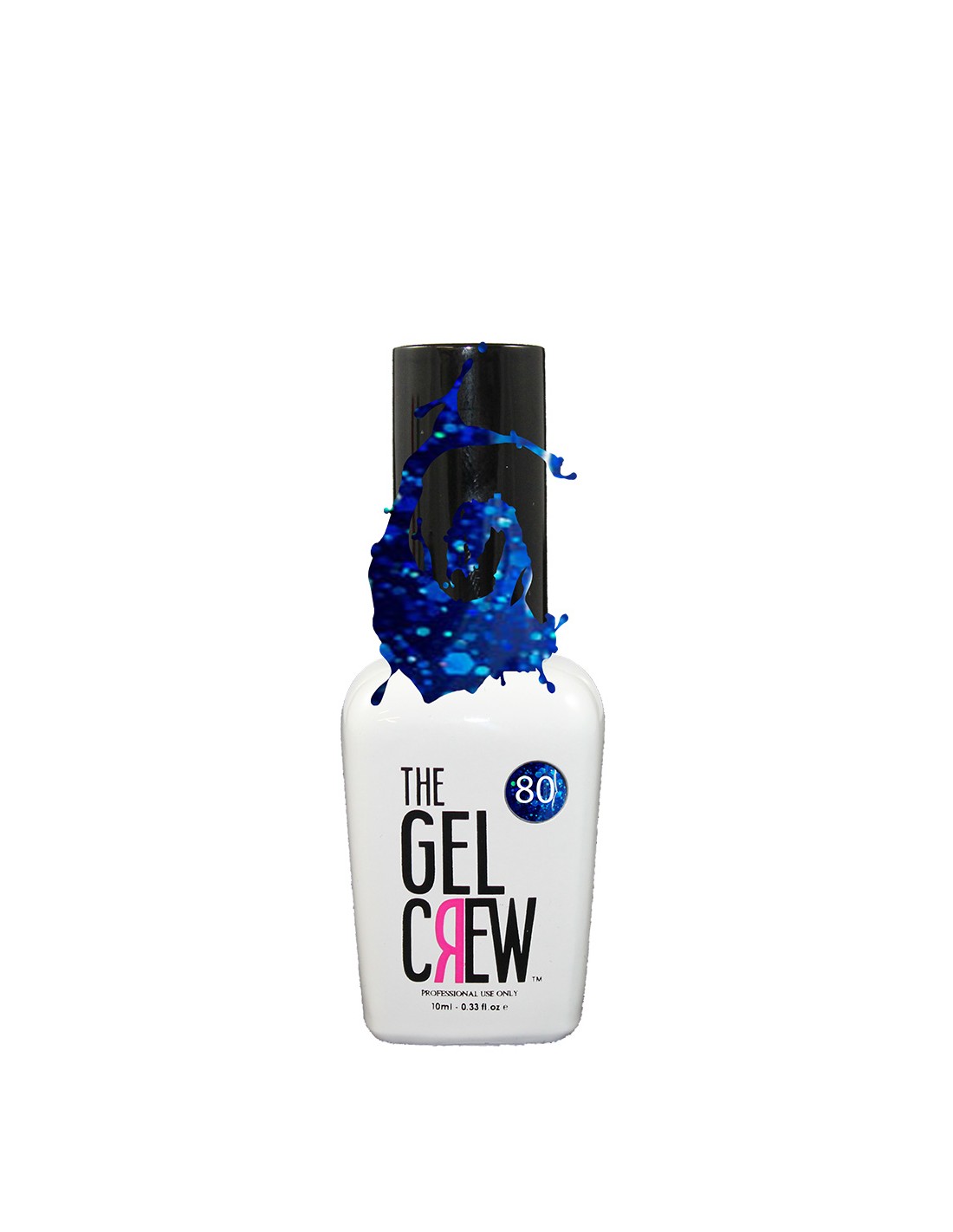 The Gel Crew Ημιμόνιμο Βερνίκι Glitter Blue 80 11ml
