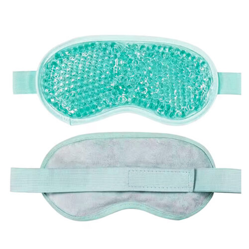 IDC Institute Aqua Peas Eye Mask - Μάσκα Επίθεμα Ματιών Με Πέρλες Νερού Για Κρύα & Ζεστή Εφαρμογή Πράσινη