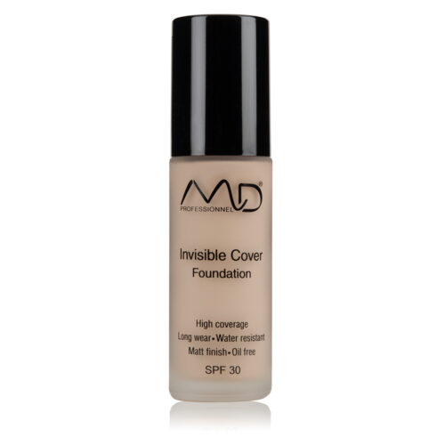 MD Professionnel Invisible Cover Foundation SPF30 Porcelain 01 30ml – Make-up Για Πλήρη Κάλυψη