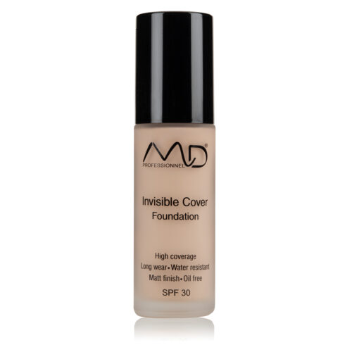 MD Professionnel Invisible Cover Foundation SPF30 Warm Beige 02 30ml – Make-up Για Πλήρη Κάλυψη