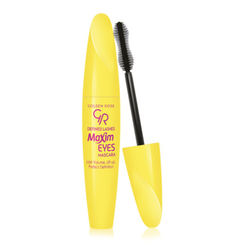 Golden Rose Defined Lashed Maxim Eyes Mascara Black 9.3ml - Μάσκαρα Για Ανόρθωση Όγκο & Μήκος Μαύρη