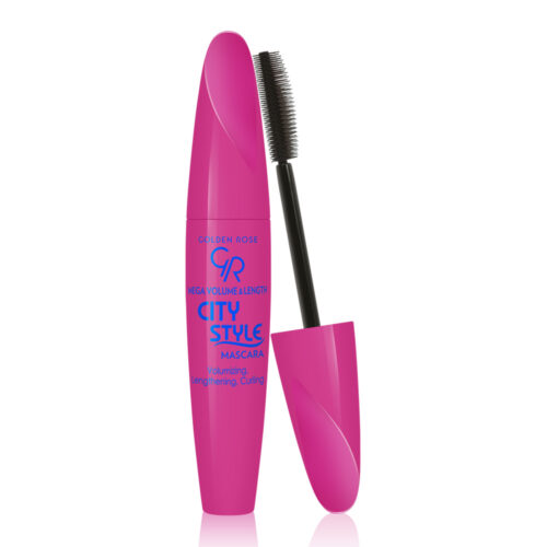 Golden Rose Mega Volume & Length City Style Mascara Black 9ml - Μάσκαρα Για Όγκο & Μήκος Μαύρη
