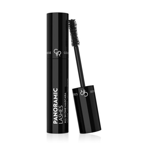Golden Rose Panoramic Lashes Mascara All In One Black 13ml - Μάσκαρα Για Όγκο & Μήκος Μαύρη