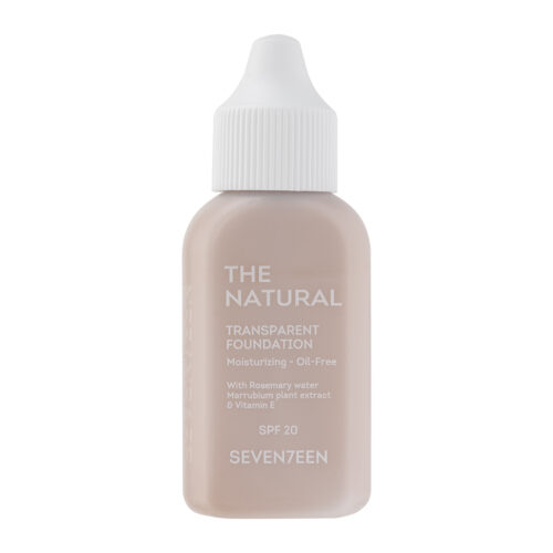 Seventeen The Natural Foundation SPF20 01 35ml - Ενυδατικό Make-up Για Φυσική Κάλυψη