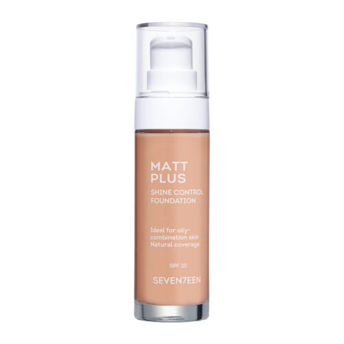 Seventeen Matt Plus Foundation SPF20 Rosy Beige 02 30ml - Make-up Για Ματ Αποτέλεσμα