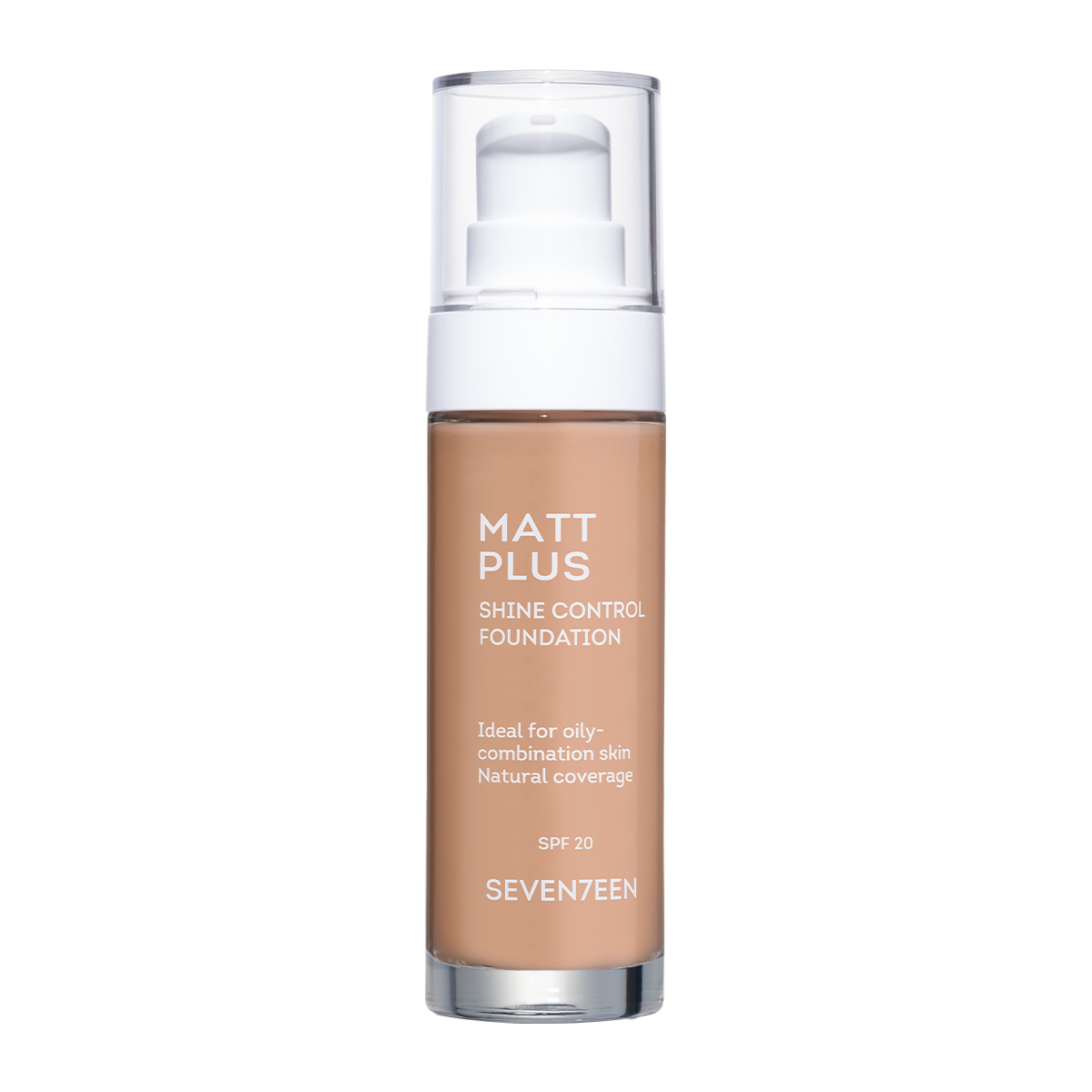Seventeen Matt Plus Foundation SPF20 Dark Beige 05 30ml - Make-up Για Ματ Αποτέλεσμα
