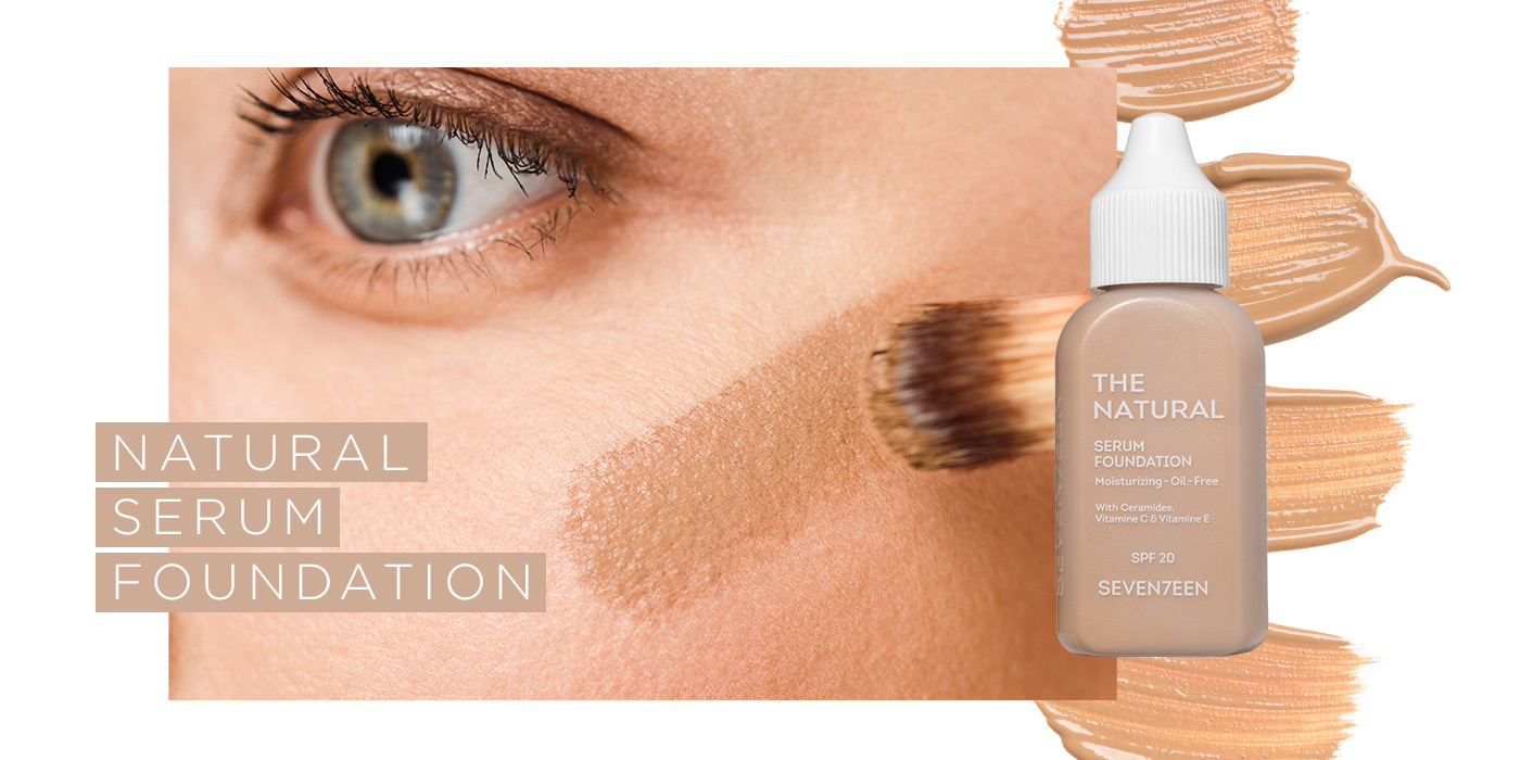 Seventeen The Natural Serum Foundation SPF20 02 35ml – Ενυδατικό Make-up Για Φυσική Κάλυψη - Image 5