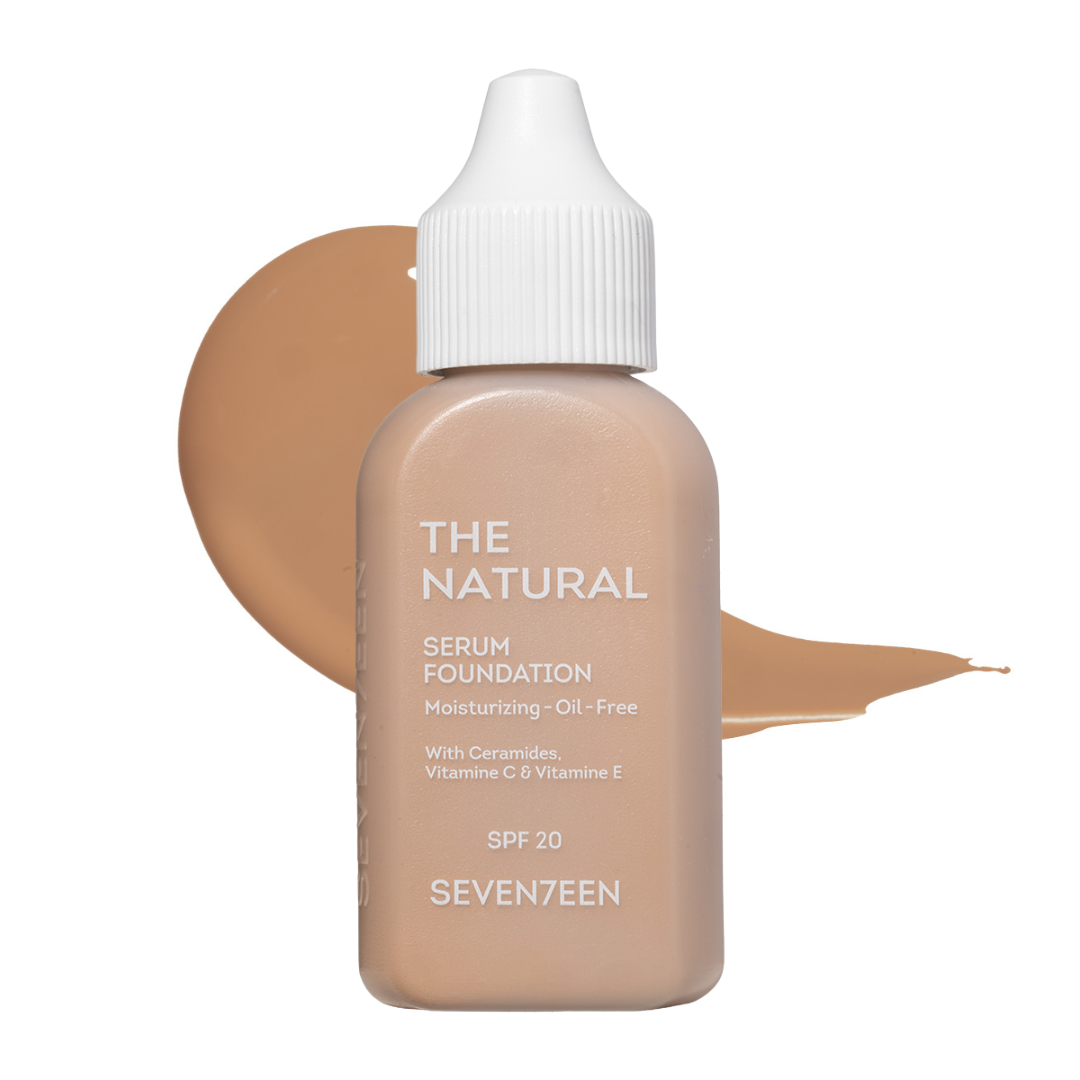 Seventeen The Natural Serum Foundation SPF20 02 35ml – Ενυδατικό Make-up Για Φυσική Κάλυψη