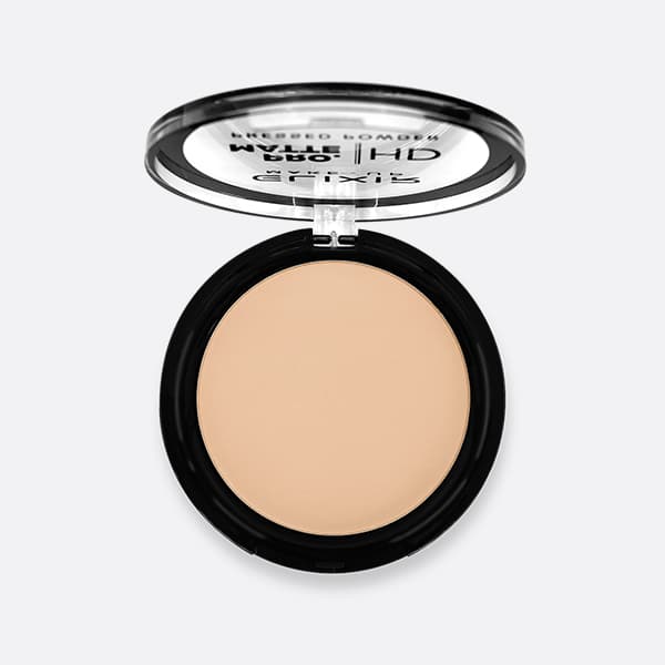 Elixir Pro.Matte Pressed Powder HD #207 Light Brown 9gr