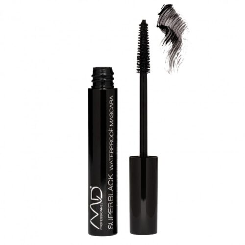 MD Professionnel Super Black Waterproof Mascara 10ml - Αδιάβροχη Μάσκαρα Για Μήκος Μαύρη