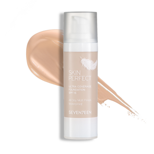 Seventeen Skin Perfect Foundation SPF15 00 30ml - Αδιάβροχο & Ενυδατικό Make-up