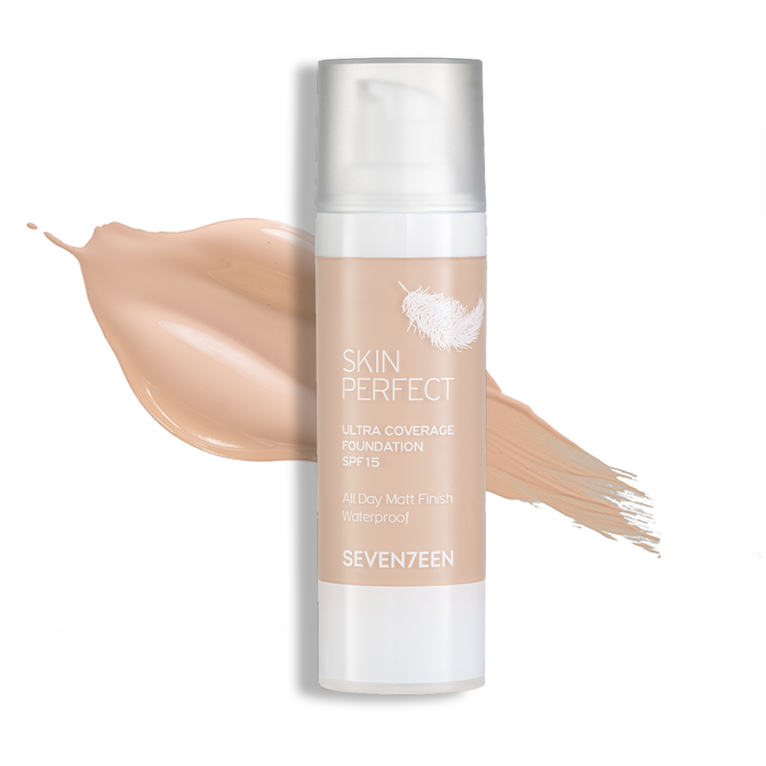 Seventeen Skin Perfect Foundation SPF15 01 30ml – Αδιάβροχο & Ενυδατικό Make-up
