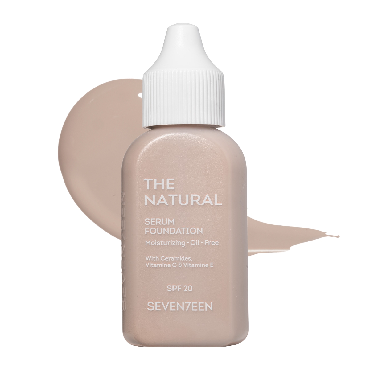Seventeen The Natural Serum Foundation SPF20 01 35ml - Ενυδατικό Make-up Για Φυσική Κάλυψη