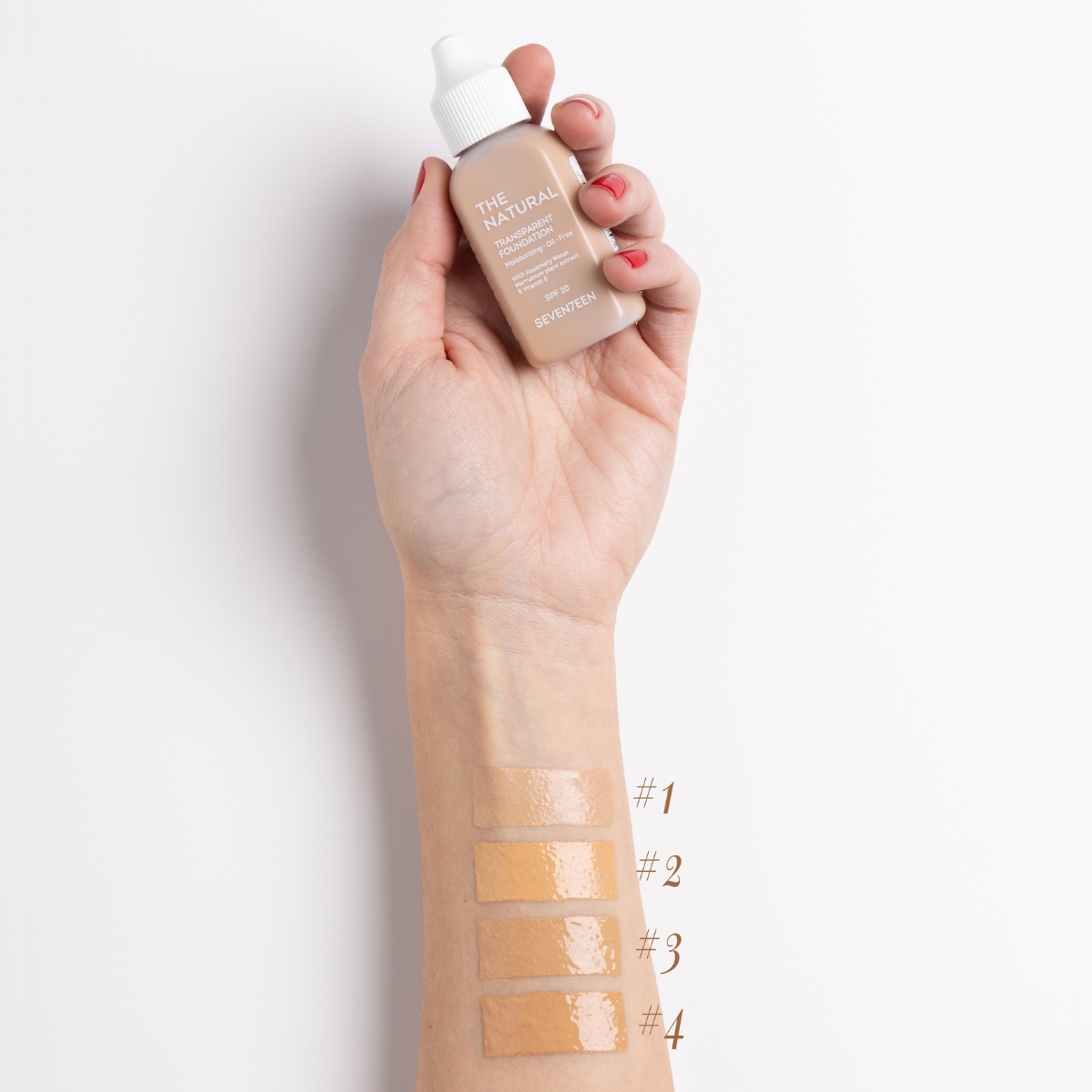 Seventeen The Natural Serum Foundation SPF20 02 35ml – Ενυδατικό Make-up Για Φυσική Κάλυψη - Image 2