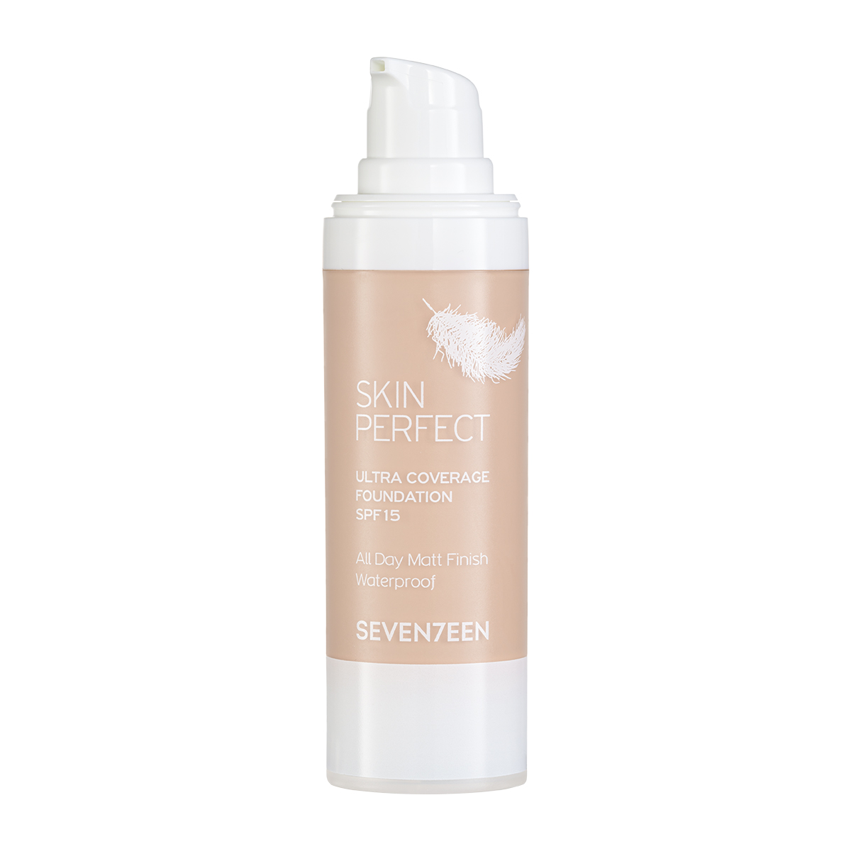 Seventeen Skin Perfect Foundation SPF15 01 30ml – Αδιάβροχο & Ενυδατικό Make-up - Image 4