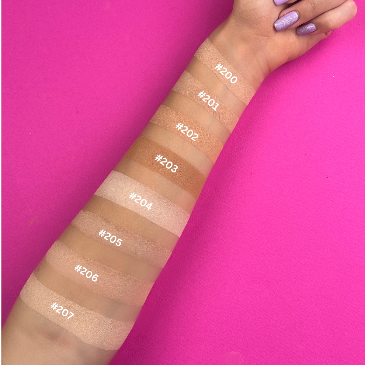 Elixir Pro.Matte Pressed Powder HD #207 Light Brown 9gr - Image 2