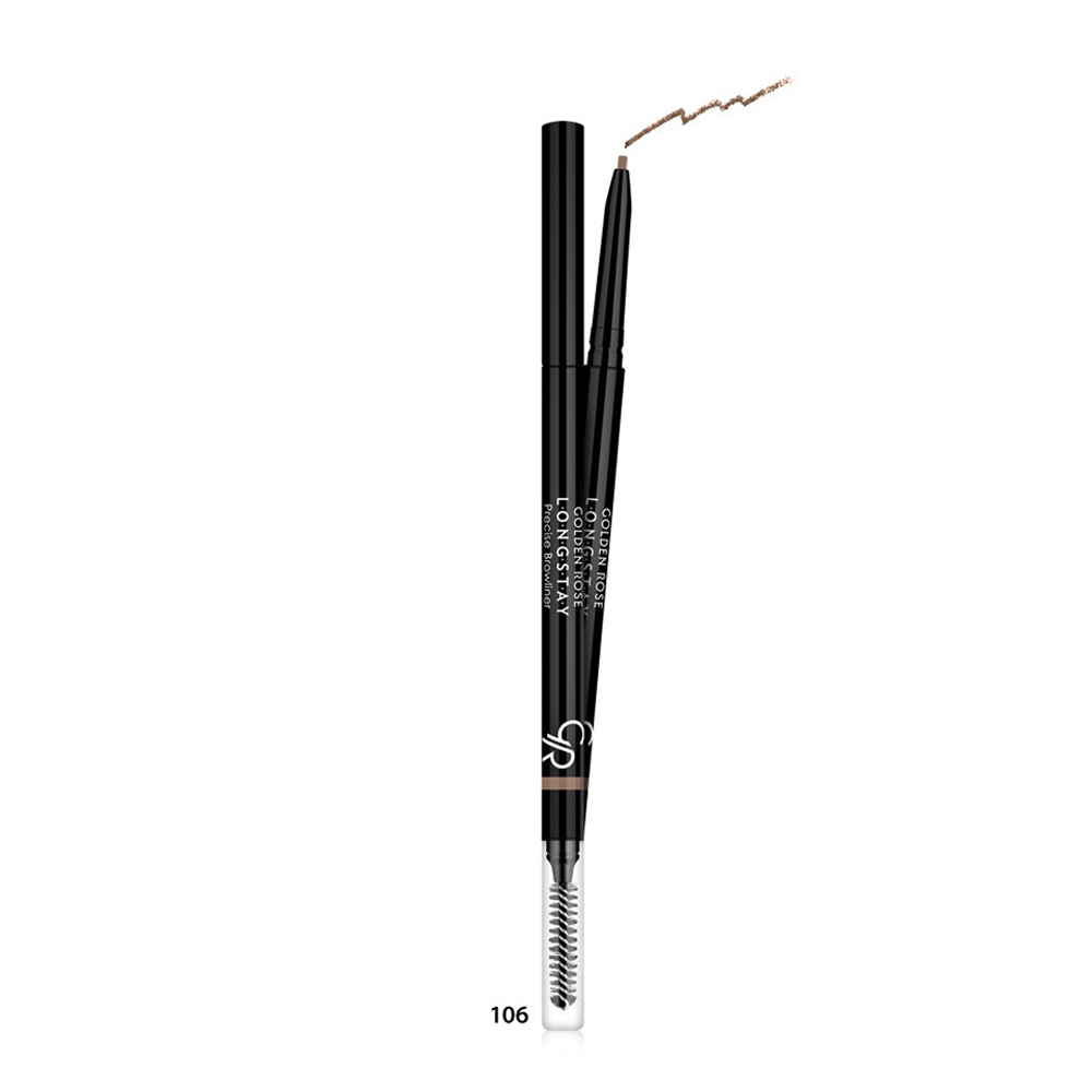 Golden Rose Longstay Precise Browliner 106 0.9gr - Μηχανικό Μολύβι Φρυδιών