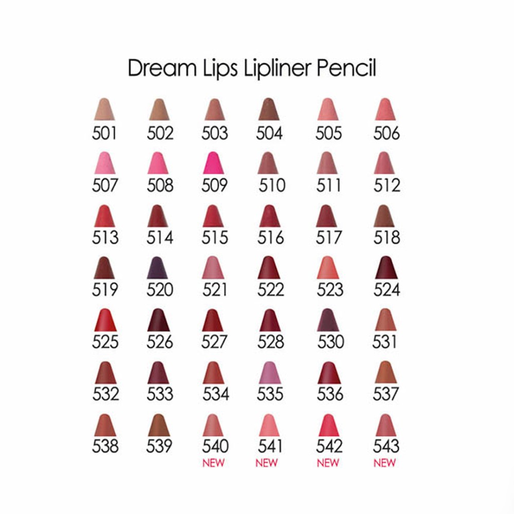 Golden Rose Dream Lips Lipliner 543 1.6gr – Μαλακό Μολύβι Χειλιών - Image 2