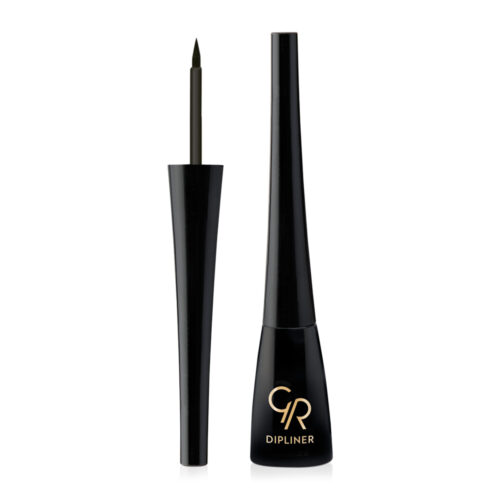 Golden Rose Dipliner Eyeliner Black 5ml - Υγρό Eyeliner Μαύρο