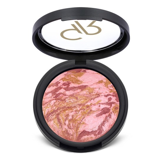 Golden Rose Terracotta Baked Stardust 102 9gr - Ρουζ Τερακότα Για Φωτεινότητα & Λάμψη