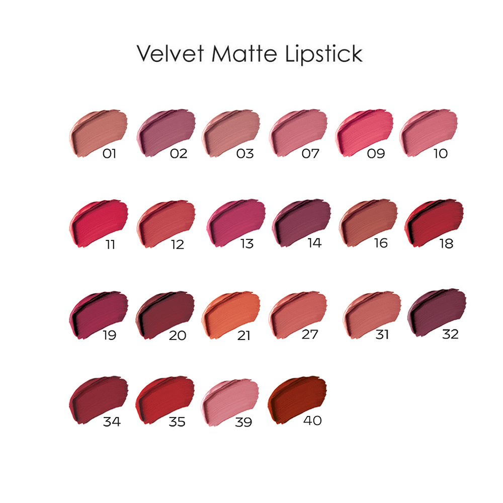 Golden Rose Velvet Matte Lipstick 40 4.2gr – Ματ Κραγιόν Με Βελούδινη Υφή - Image 2