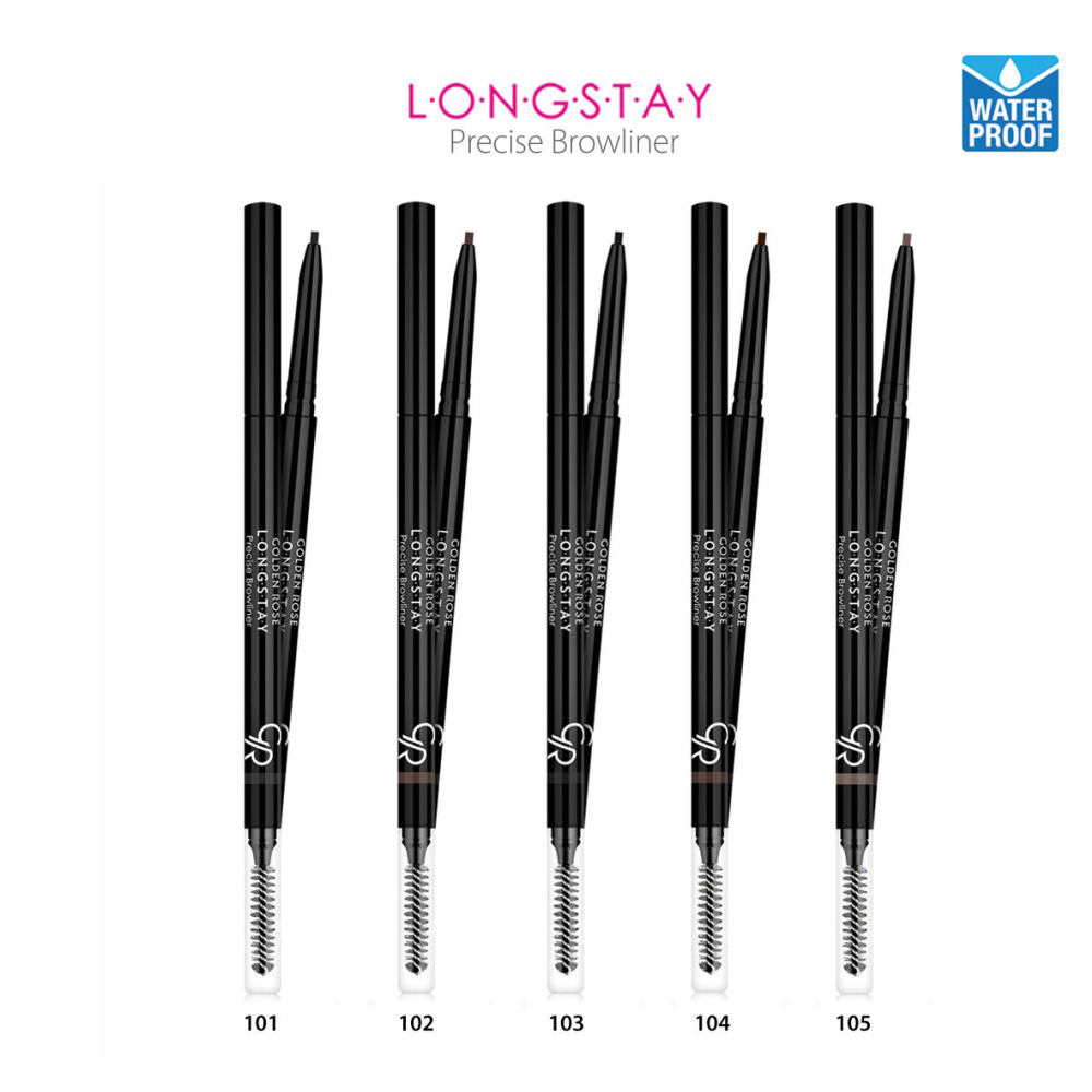 Golden Rose Longstay Precise Browliner 102 0.9gr - Μηχανικό Μολύβι Φρυδιών - Image 3