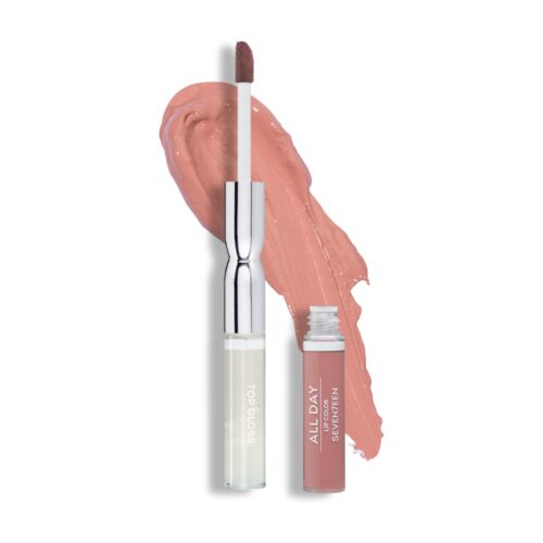 Seventeen All Day Lip Color & Top Gloss 02 10ml – Ανεξίτηλο Διπλό Κραγιόν Ματ