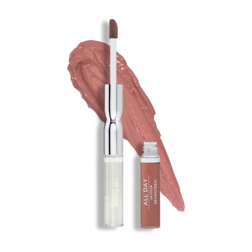 Seventeen All Day Lip Color & Top Gloss 32 10ml – Ανεξίτηλο Διπλό Κραγιόν Ματ