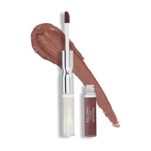 Seventeen All Day Lip Color & Top Gloss 60 10ml – Ανεξίτηλο Διπλό Κραγιόν Ματ