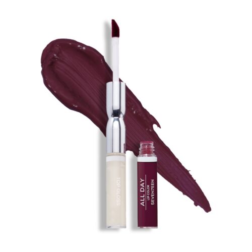 Seventeen All Day Lip Color & Top Gloss 65 10ml – Ανεξίτηλο Διπλό Κραγιόν Ματ