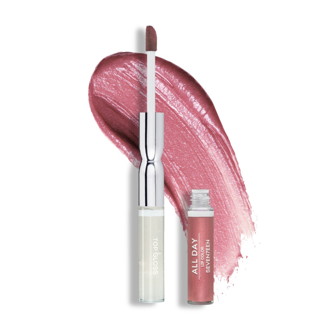 Seventeen All Day Lip Color & Top Gloss 85 10ml – Ανεξίτηλο Διπλό Κραγιόν Ματ