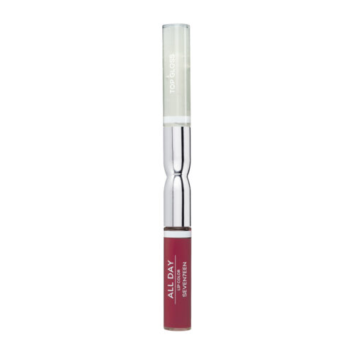 Seventeen All Day Lip Color & Top Gloss 08 10ml – Ανεξίτηλο Διπλό Κραγιόν Ματ