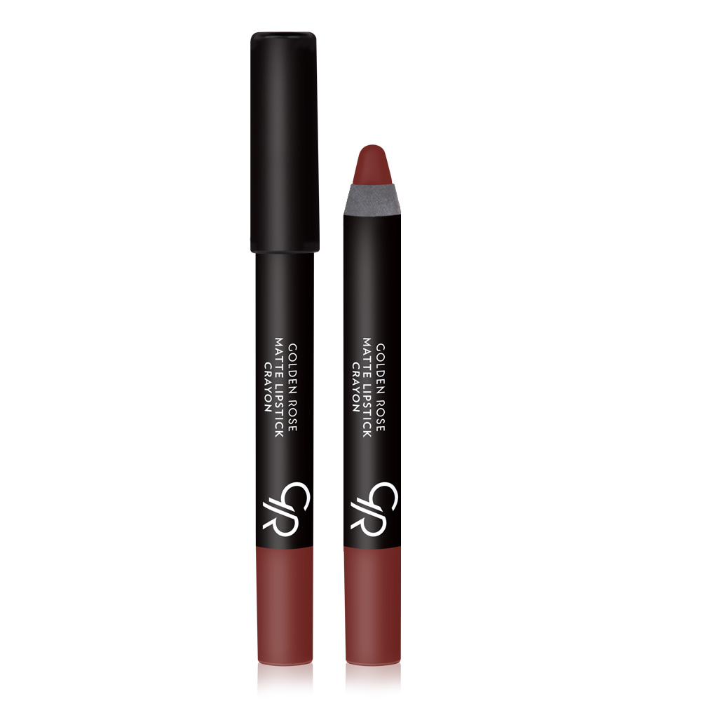Golden Rose Matte Lipstick Crayon 01 3.5gr - Μολύβι Κραγιόν Ματ