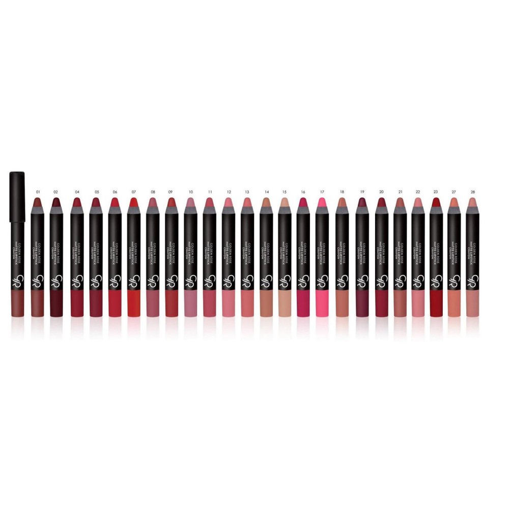 Golden Rose Matte Lipstick Crayon 22 3.5gr – Μολύβι Κραγιόν Ματ - Image 3