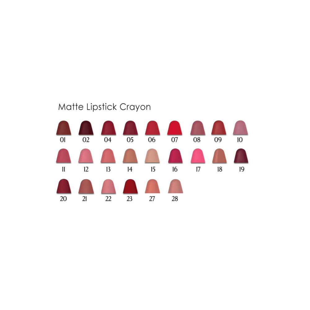 Golden Rose Matte Lipstick Crayon 22 3.5gr – Μολύβι Κραγιόν Ματ - Image 2