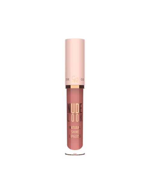 Golden Rose Nude Look Natural Shine Lipgloss Peachy Nude 04