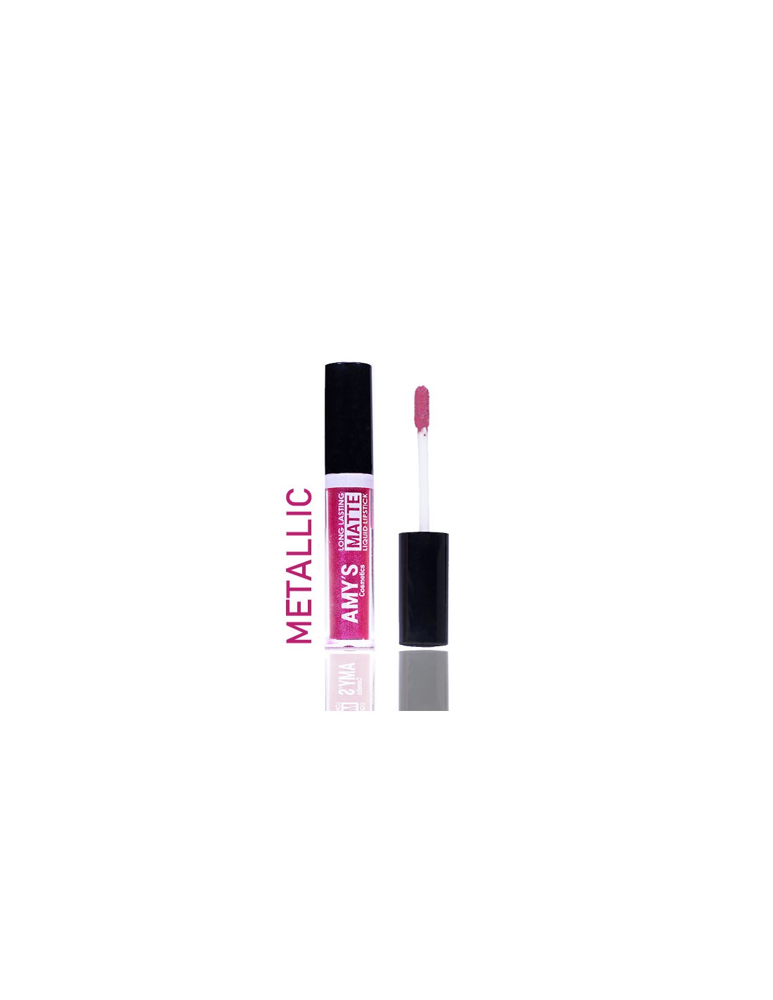 AMY'S Cosmetics Metallic Long Lasting Matte Liquid Lipstick 140